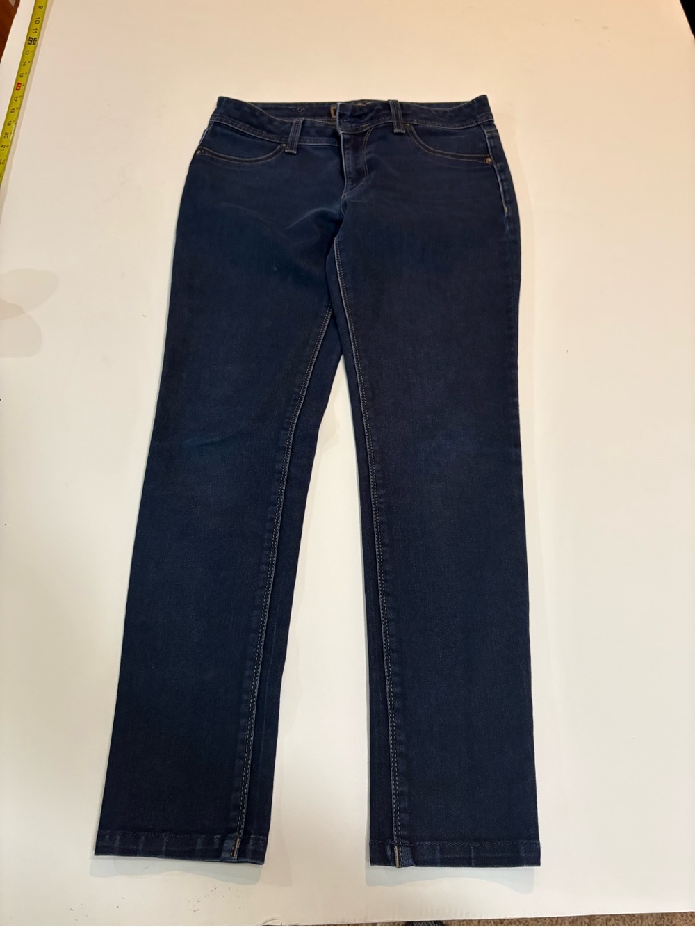 Emma DL1961 Women's Dark Blue Straight-Leg Leggings Jeans |   Size 29